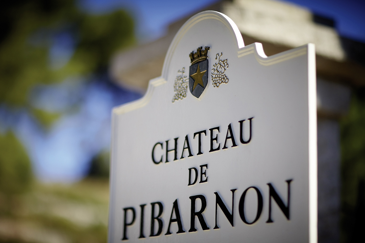 Chateau Pibarnon Schild